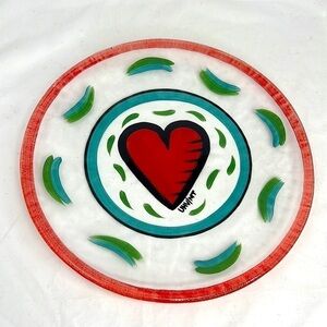 Costa Boda 12.75” Heart Platter Plate